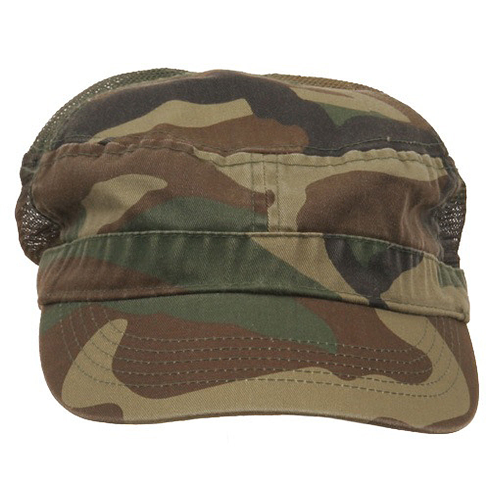 Enzyme Mesh Army Cap