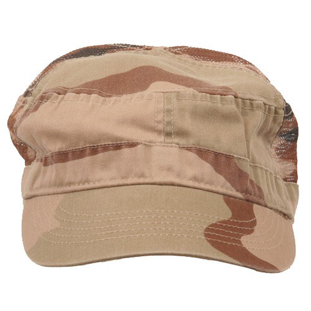 Enzyme Mesh Army Cap