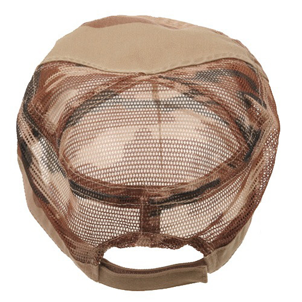 Enzyme Mesh Army Cap