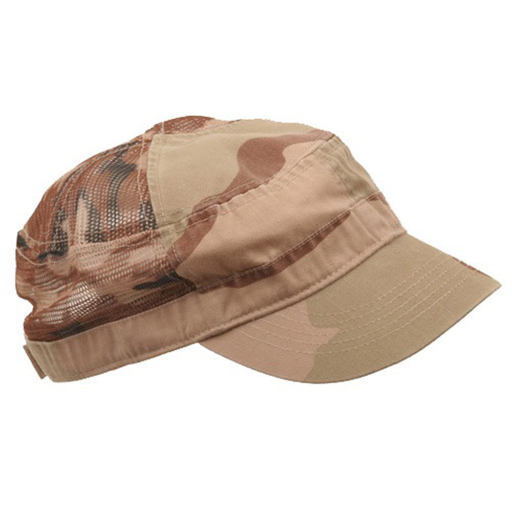 Enzyme Mesh Army Cap