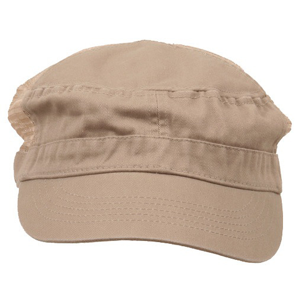 Enzyme Mesh Army Cap