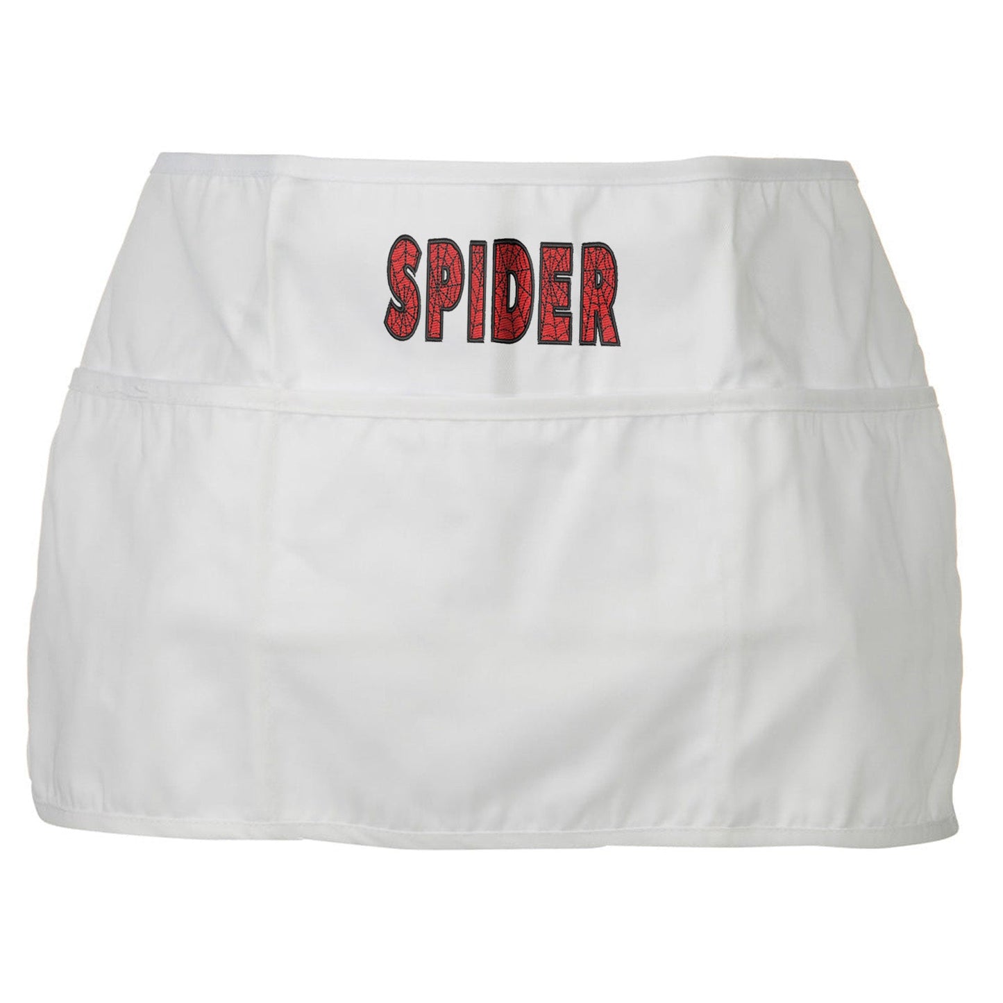Spider Font Embroidered 3 Pockets Chef's Apron