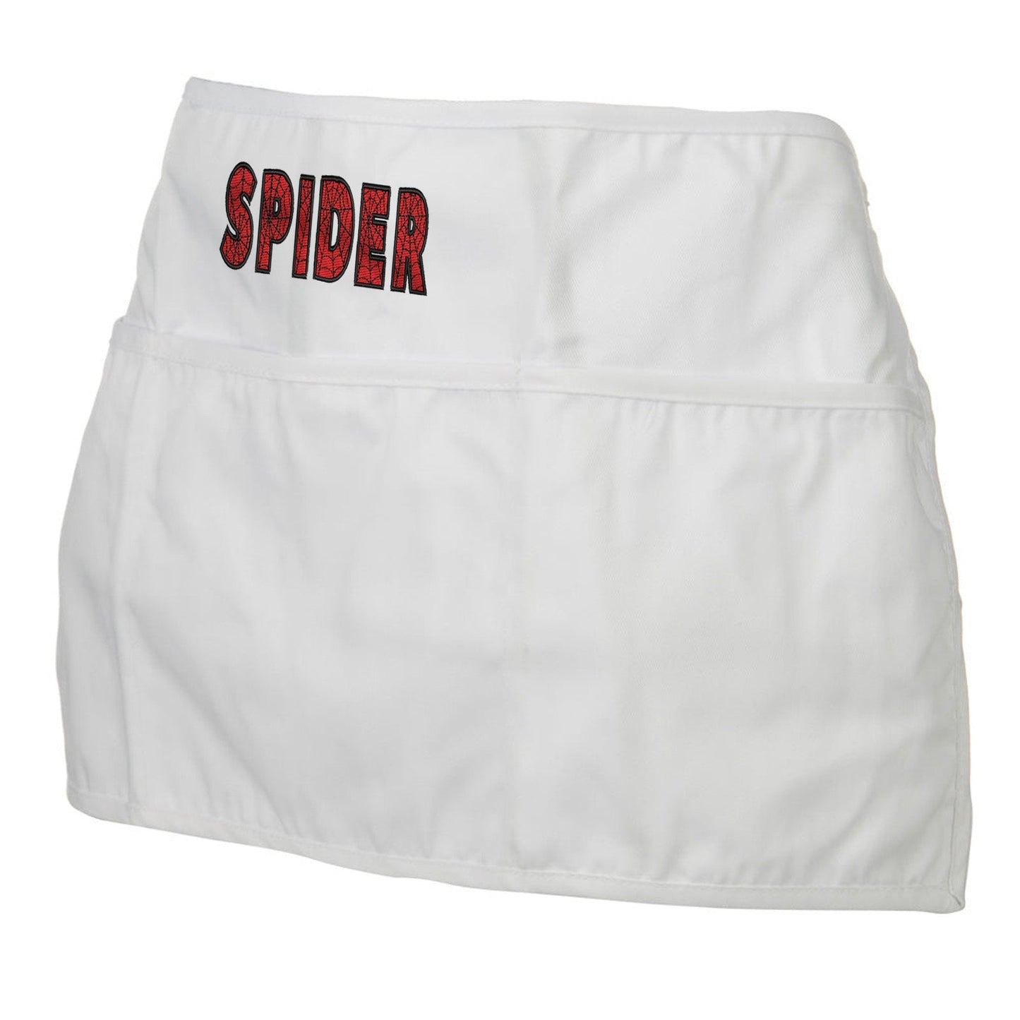 Spider Font Embroidered 3 Pockets Chef's Apron