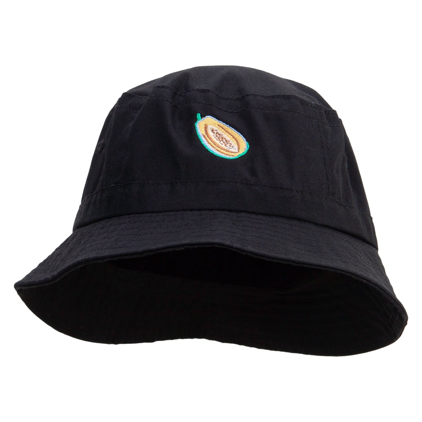 Papaya Fruit Embroidered Bucket Hat