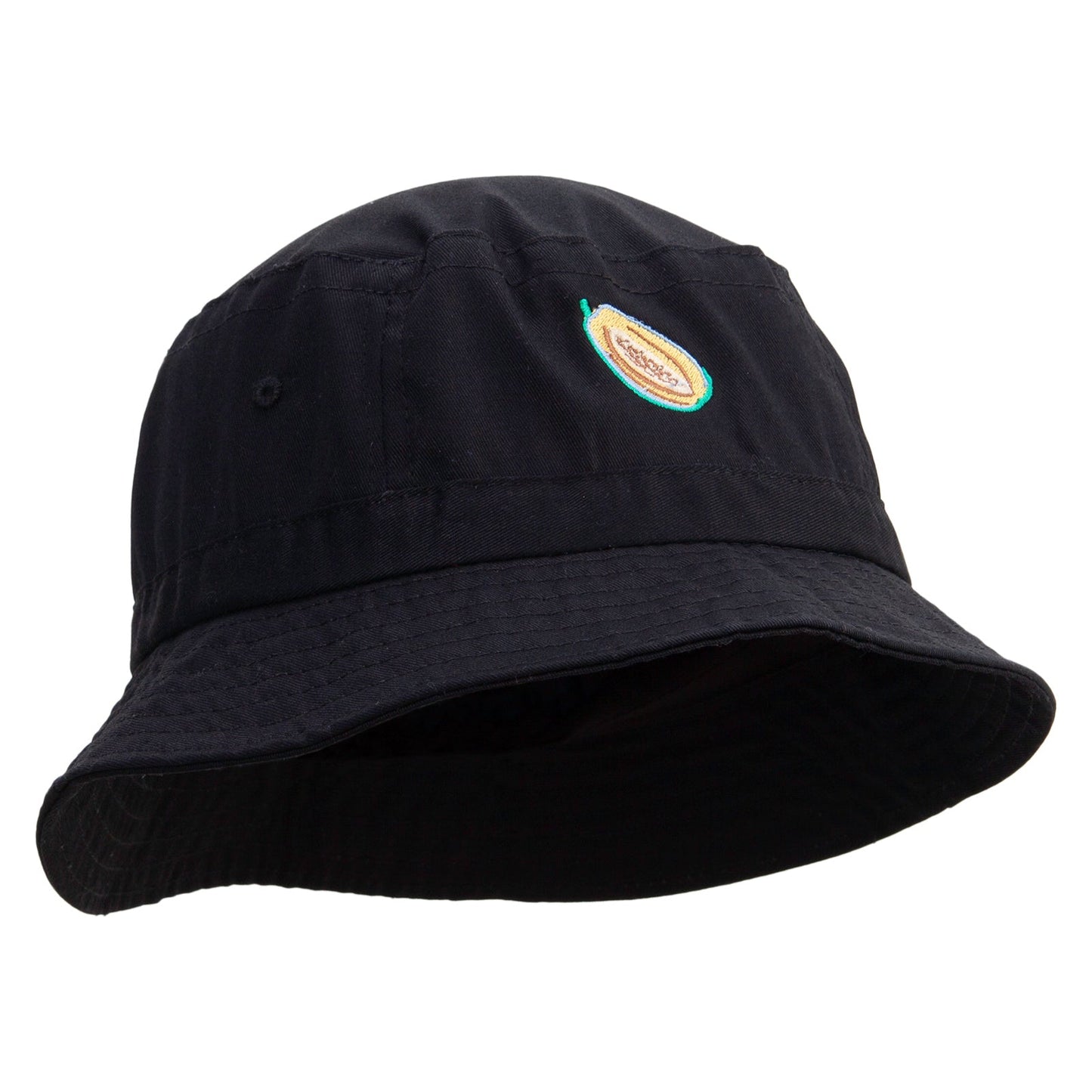 Papaya Fruit Embroidered Bucket Hat