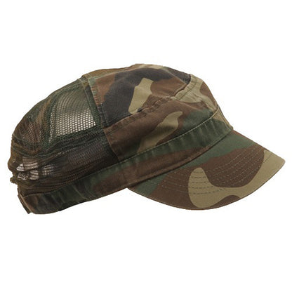 Enzyme Mesh Army Cap