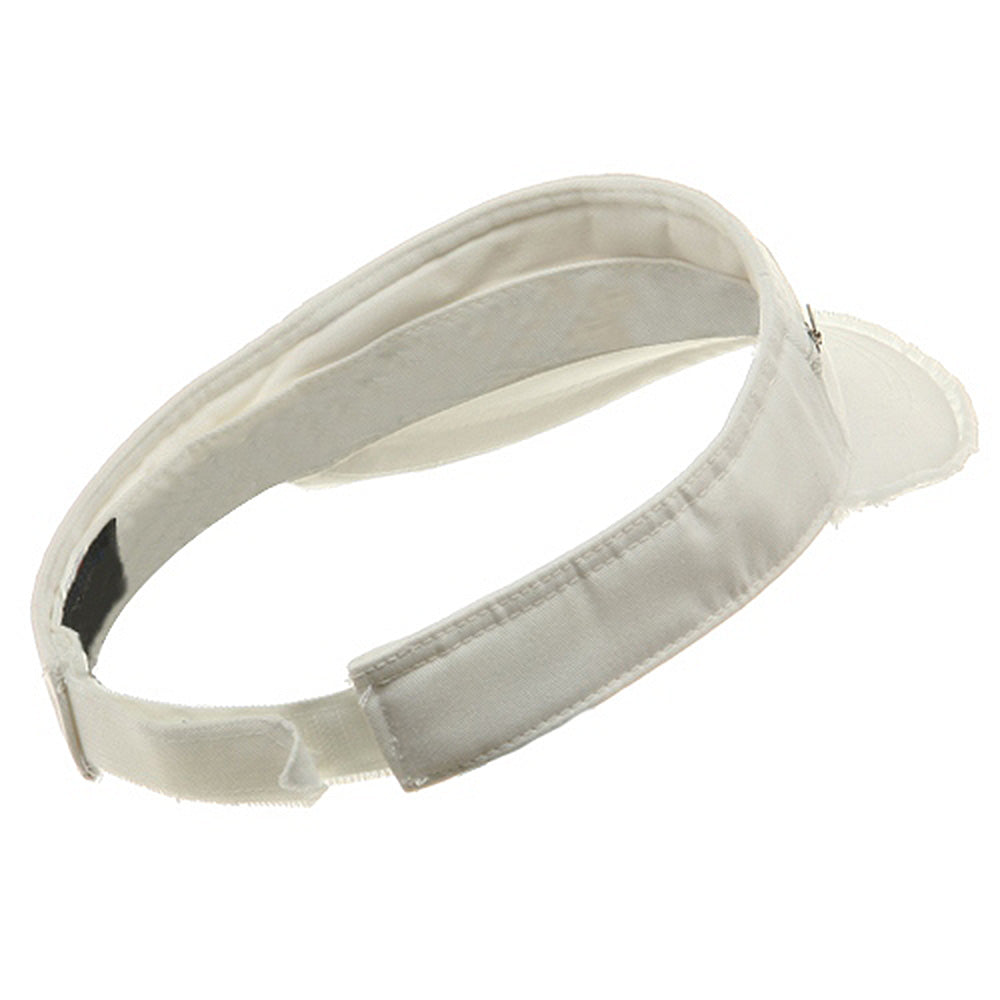 Enzyme Washed Cotton Twill Visor