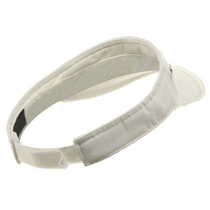 Enzyme Washed Cotton Twill Visor