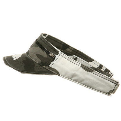 Enzyme Washed Cotton Twill Visor