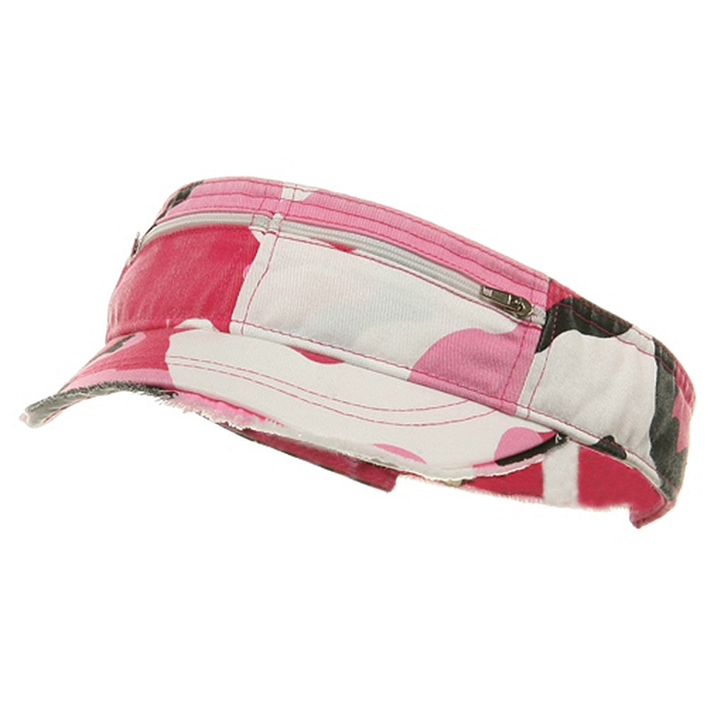 Enzyme Washed Cotton Twill Visor