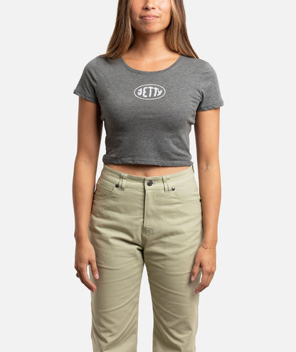 River Rock Tee - Charcoal