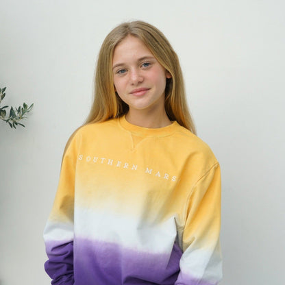 Youth Alumni Dip Dye Sweatshirt