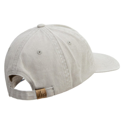 Bad Girl Embroidered Pigment Dyed Wash Cap
