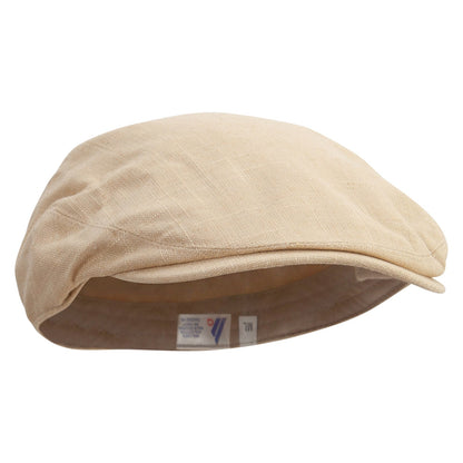 You Are Awesome Embroidered Men's Linen Ivy Cap