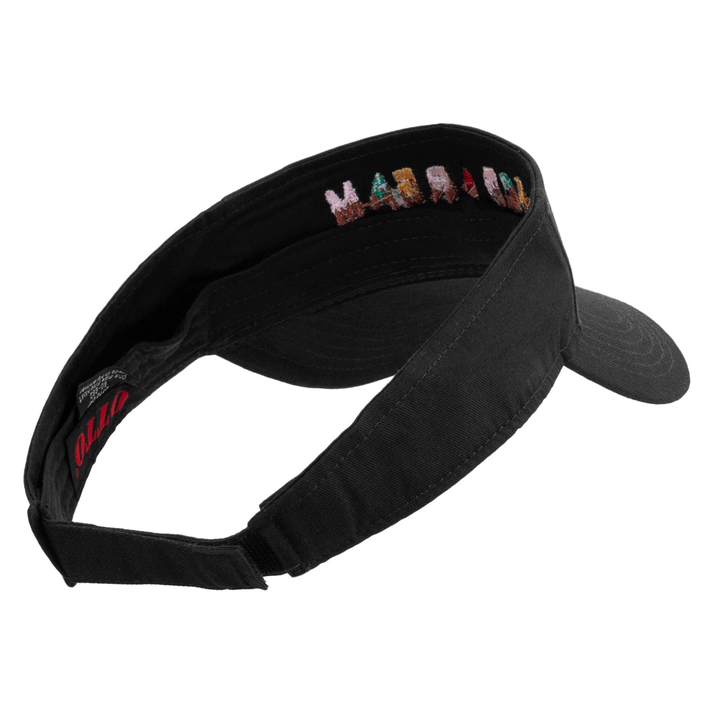 Ice Cream Embroidered Cotton Twill Sun Visor