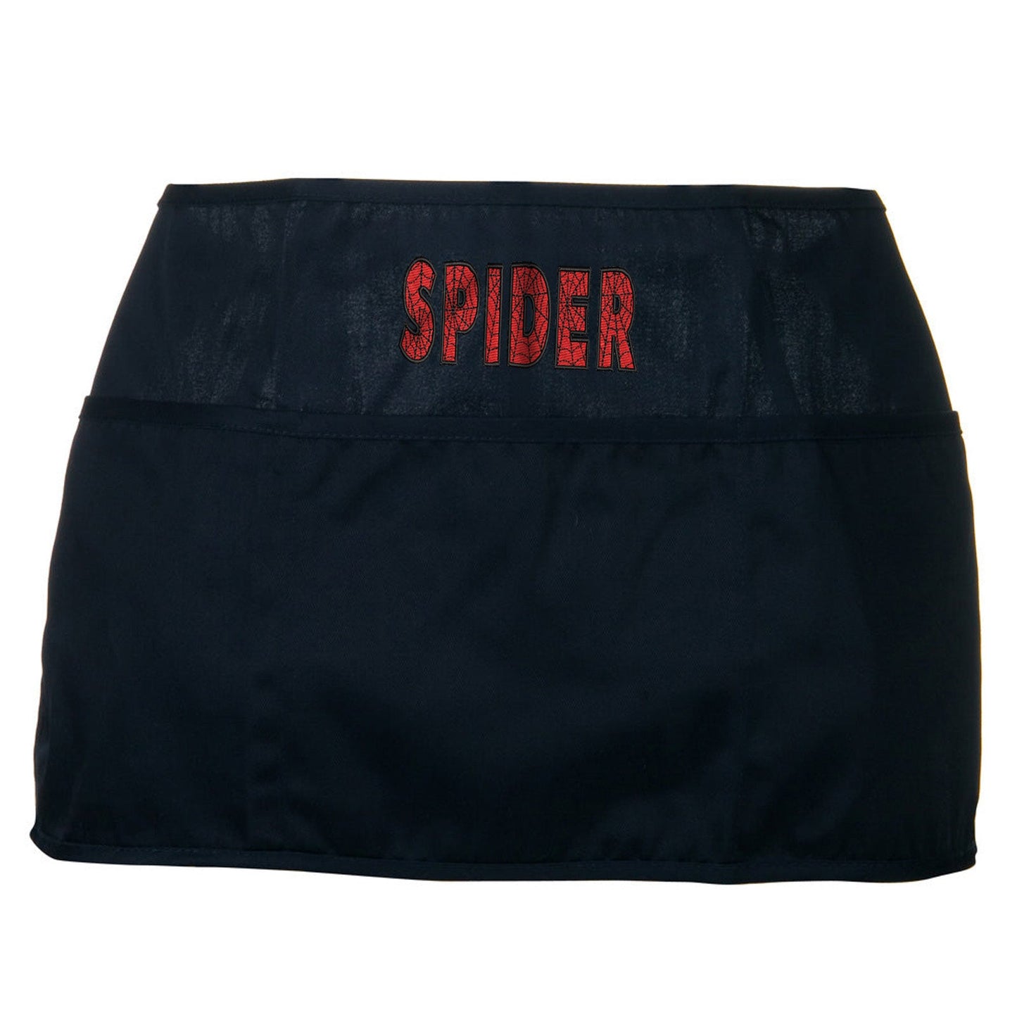Spider Font Embroidered 3 Pockets Chef's Apron