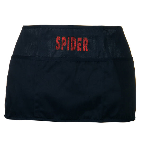 Spider Font Embroidered 3 Pockets Chef's Apron