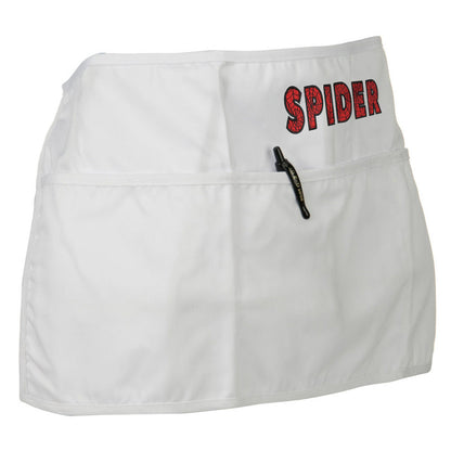 Spider Font Embroidered 3 Pockets Chef's Apron