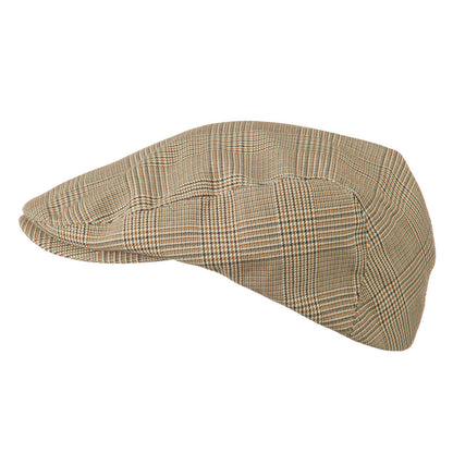 Elastic Plaid Fashion Ivy Cap