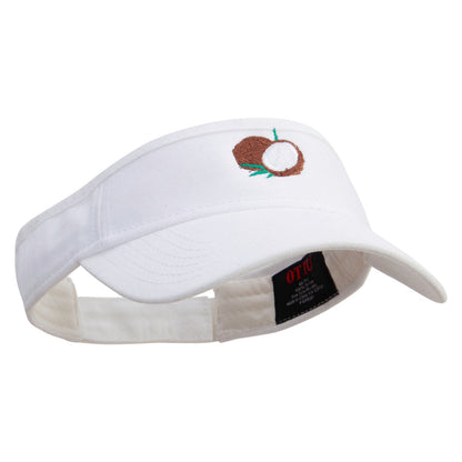 Breads Embroidered Brushed Bull Denim Sun Visor
