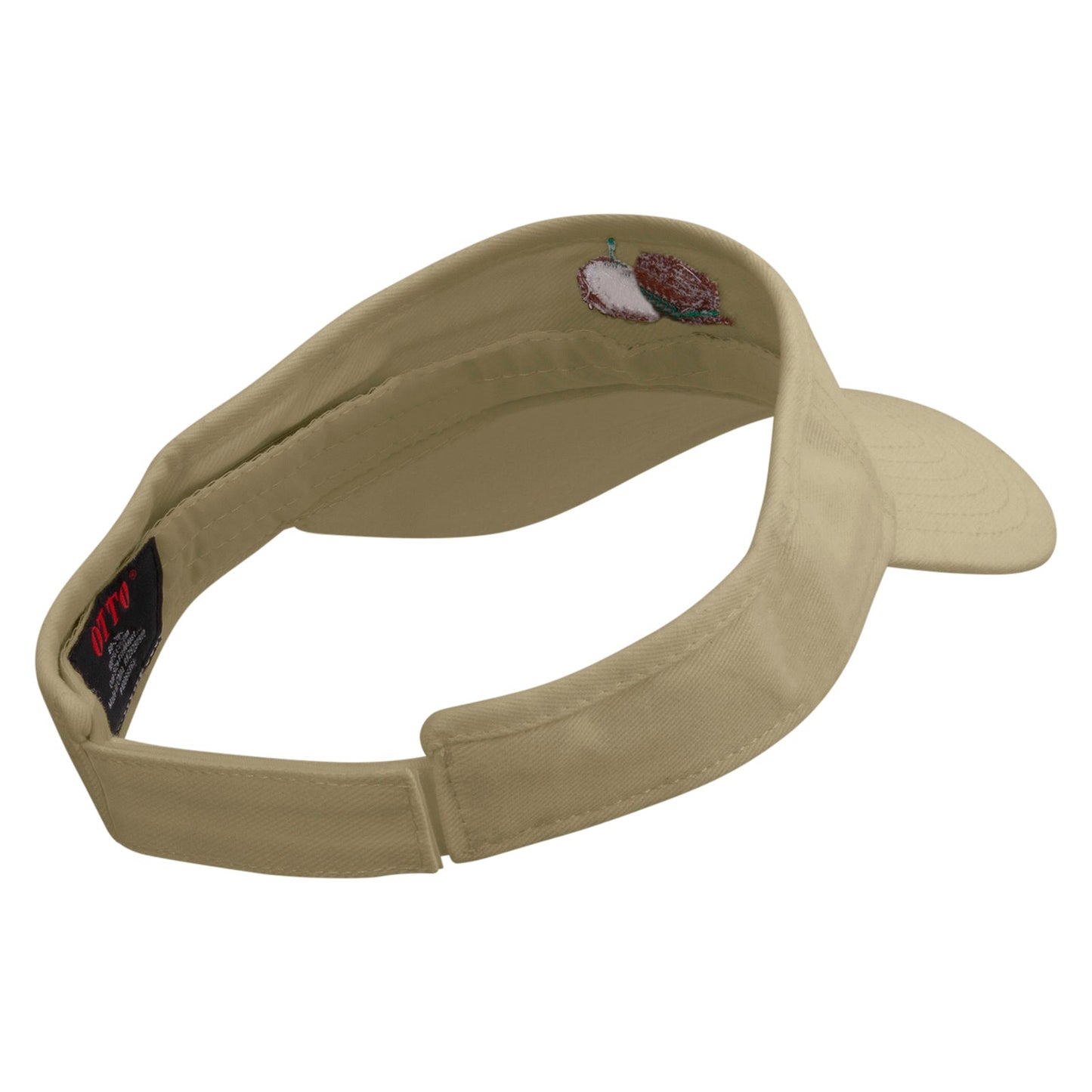 Breads Embroidered Brushed Bull Denim Sun Visor