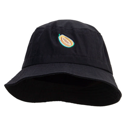 Papaya Fruit Embroidered Bucket Hat