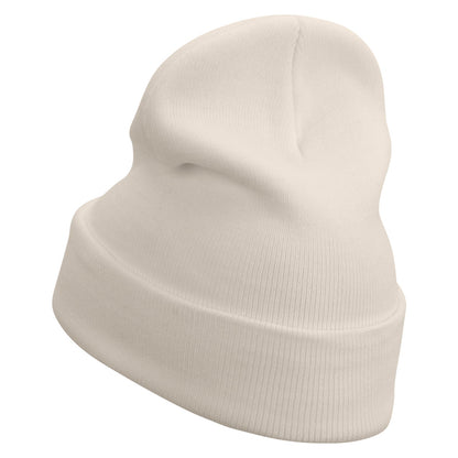 Cancer Astrology Embroidered 12 Inch Long Knitted Beanie