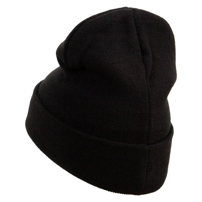 Scorpius Astrology Embroidered Big Size Acrylic Long Beanies