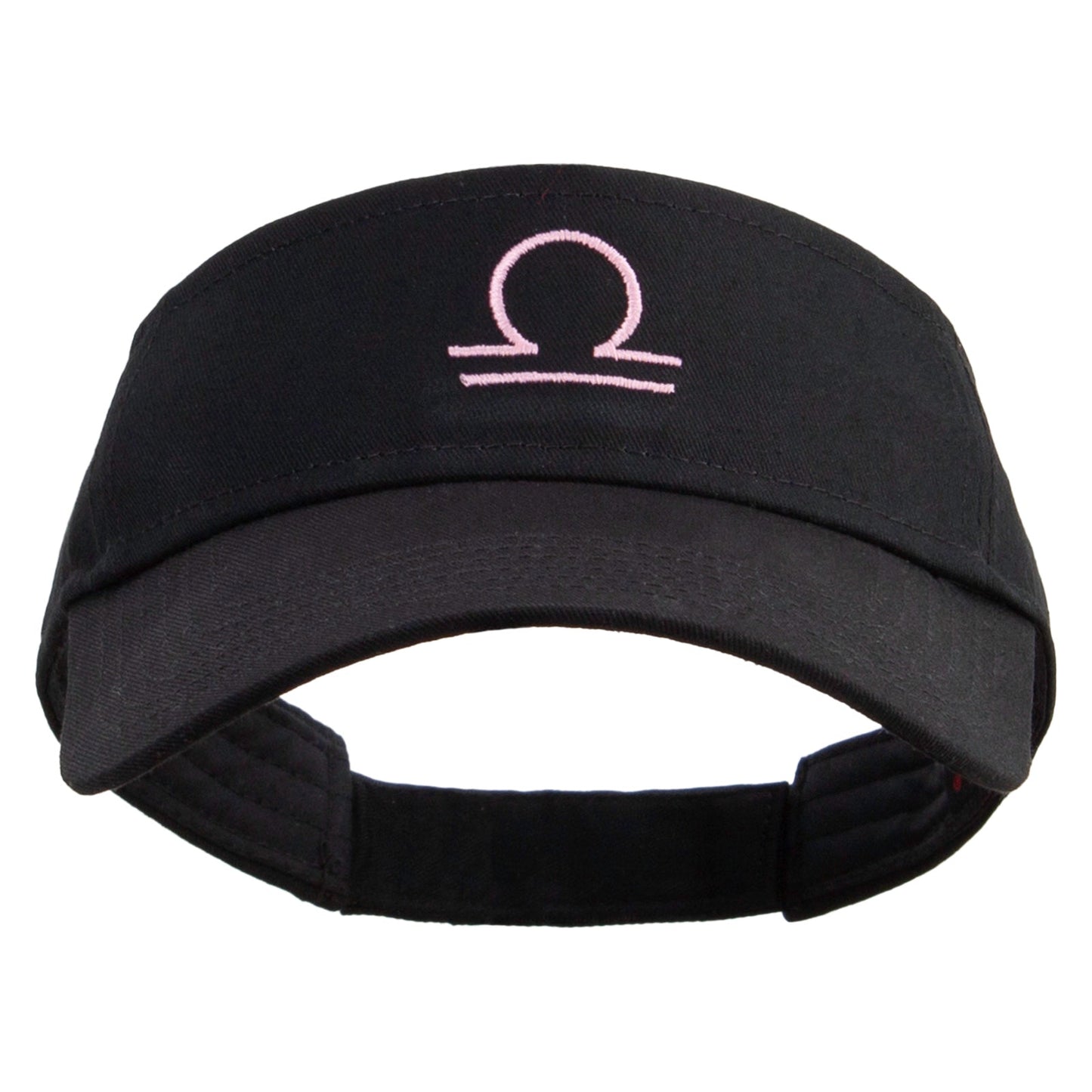 Libra Astrology Embroidered Cotton Twill Sun Visor