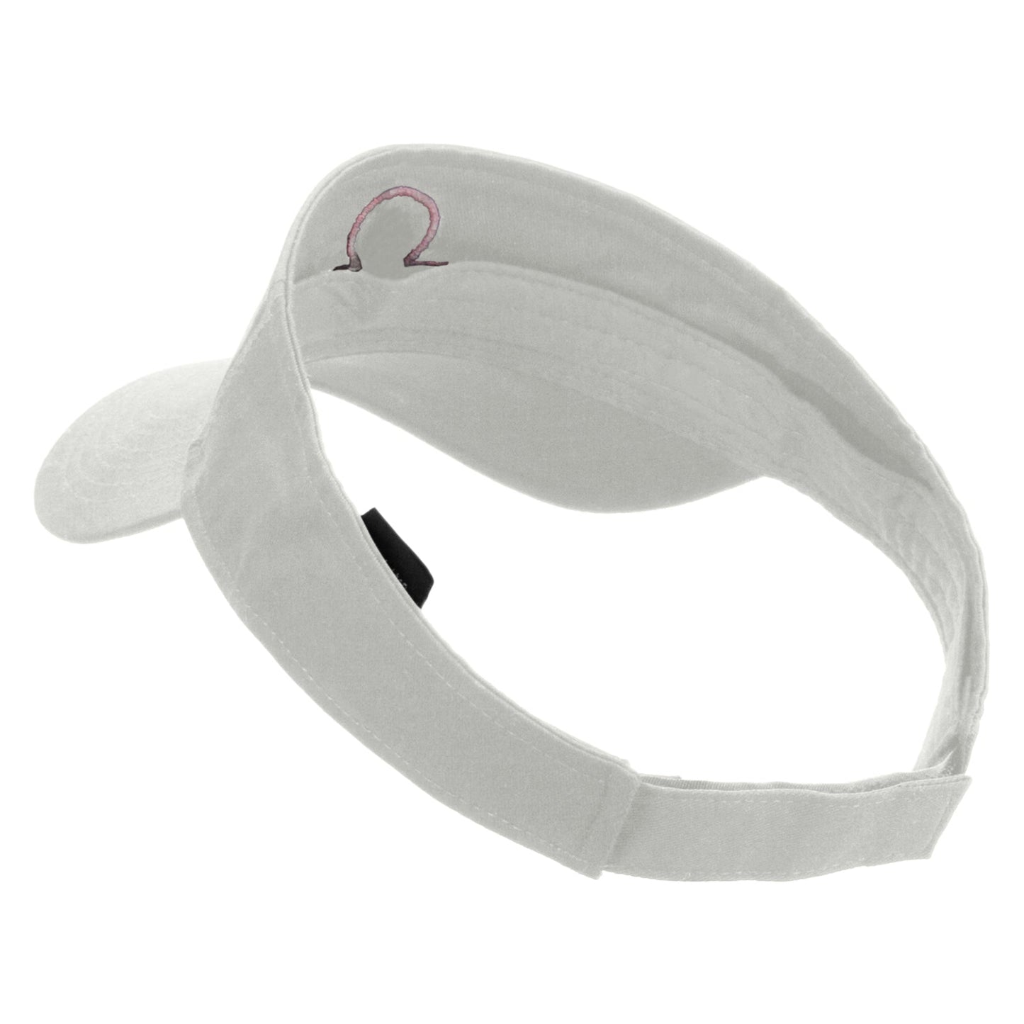 Libra Astrology Embroidered Cotton Twill Sun Visor