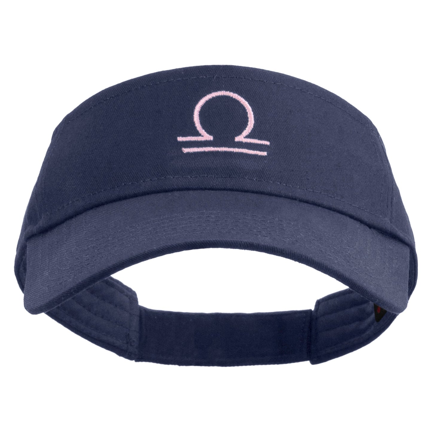Libra Astrology Embroidered Cotton Twill Sun Visor